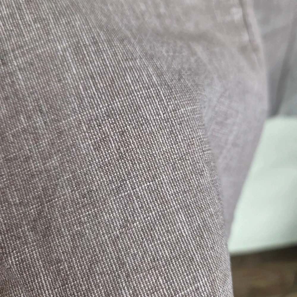 Banana Republic Tailored Slim Fit Mens Pants 36 Gray Cotton Blend‎ Dress Casual